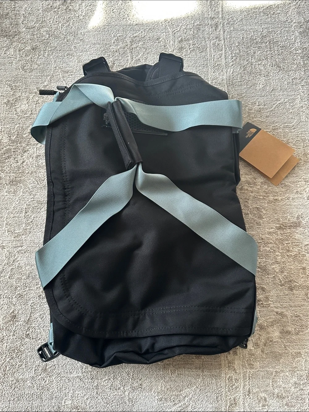 The North Face Medium Gilman Duffel. Goblinblue/Black. 71 liters. 25”x14”x14”